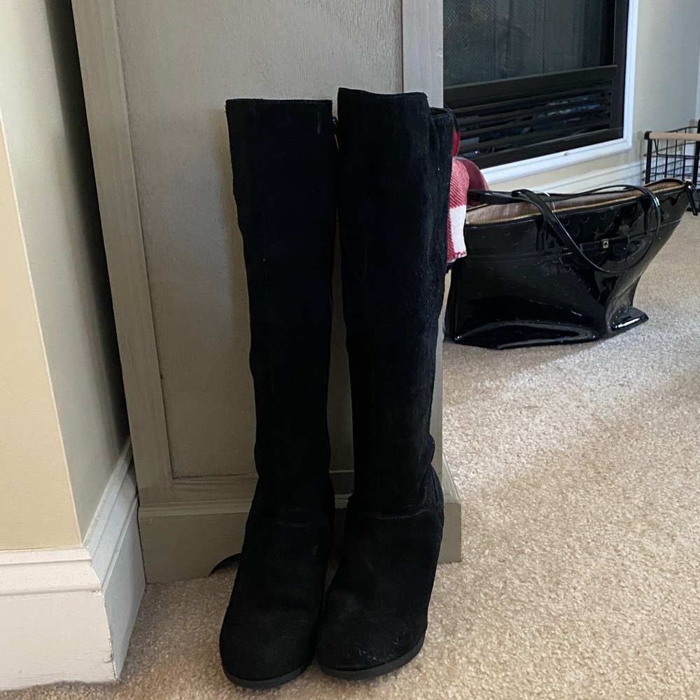 Nine West Black Knee high Boots